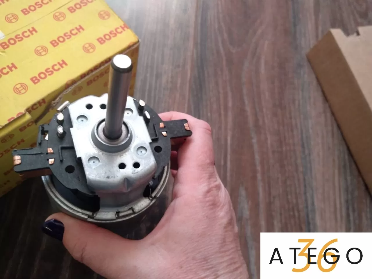 Мотор печки (Электродвигатель отопителя) Мерседес