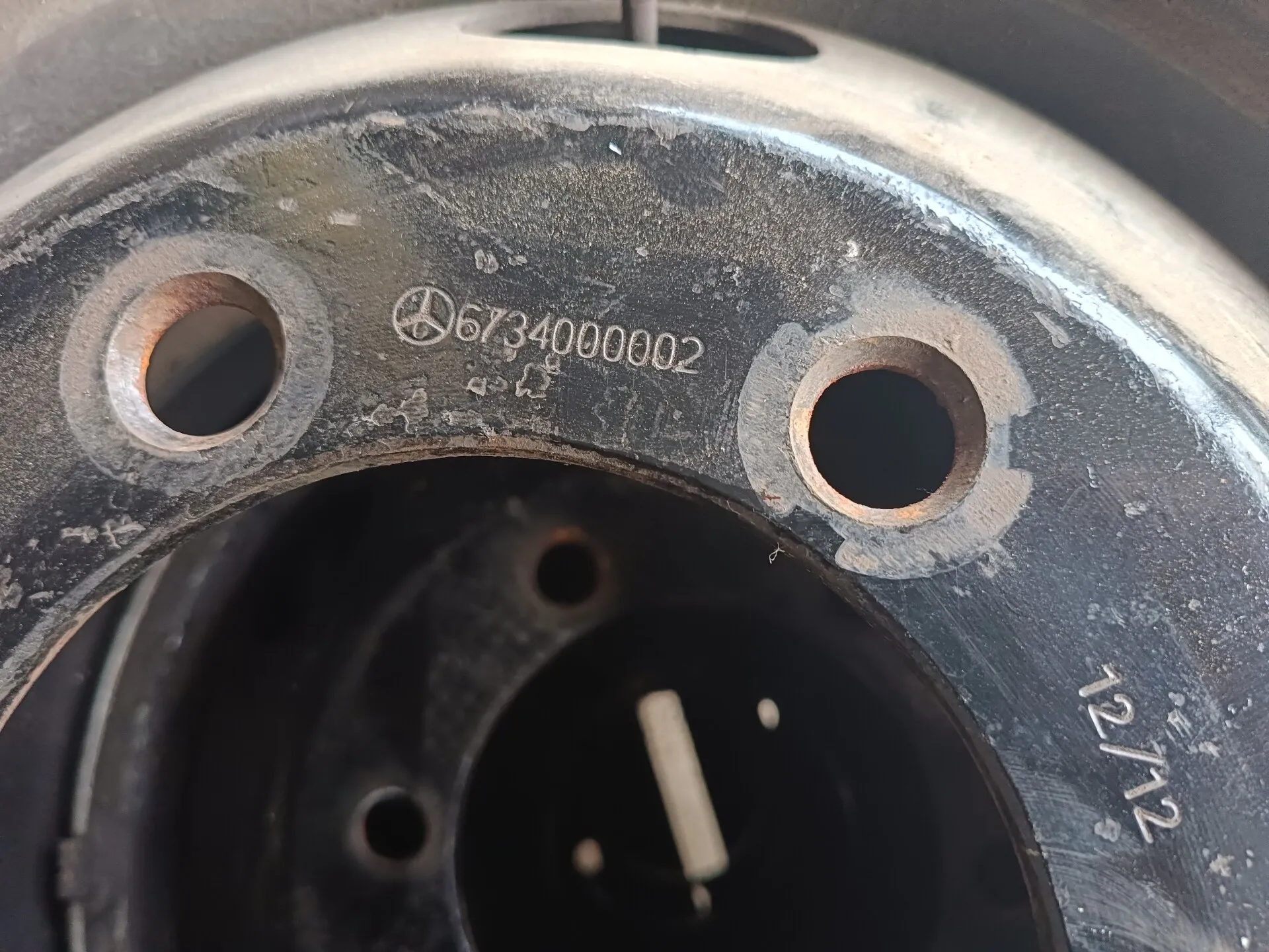 диск колесный  с резиной для Мерседес-Бенц Варио