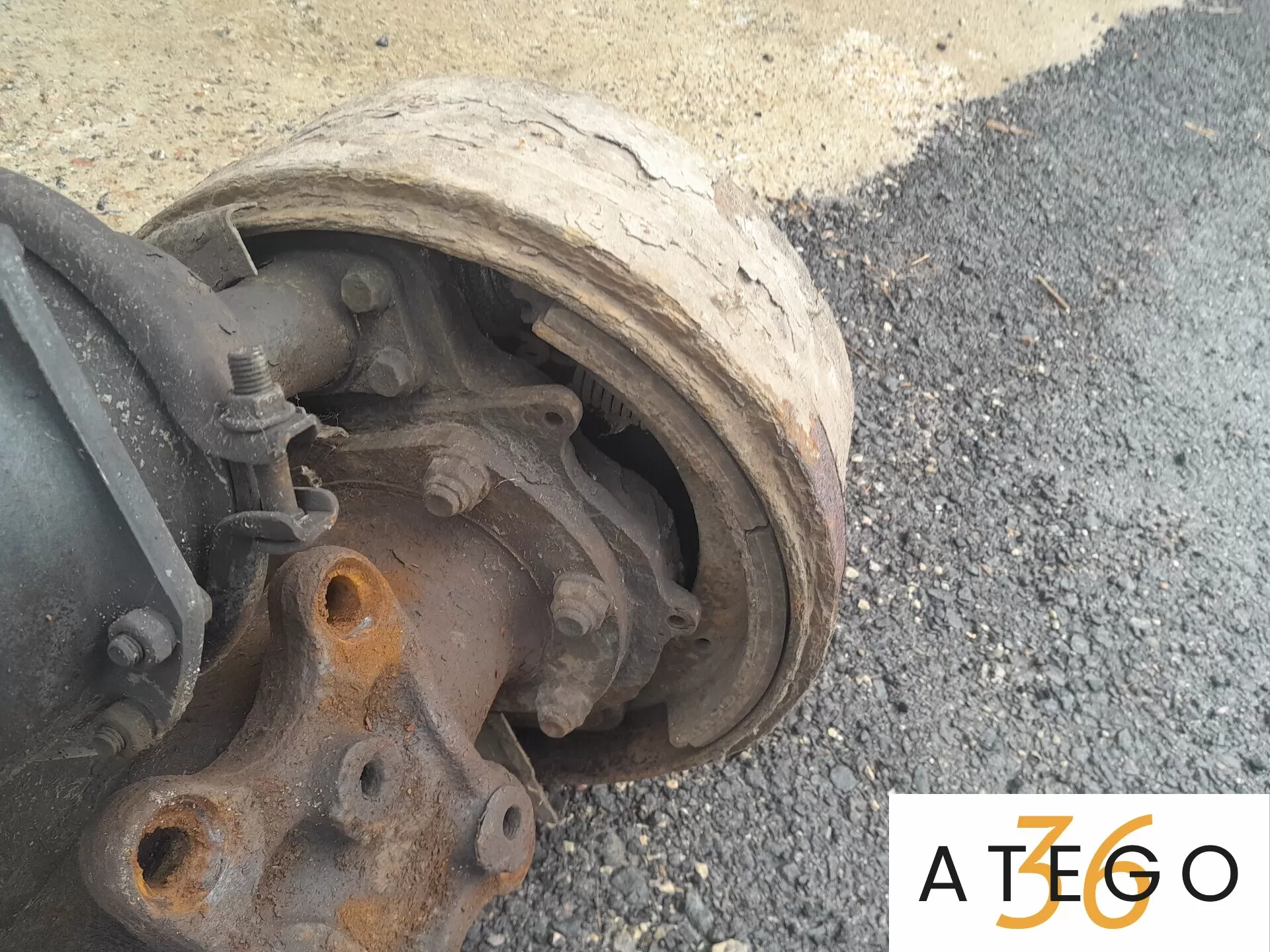 Задний мост Мерседес-Бенц 1120