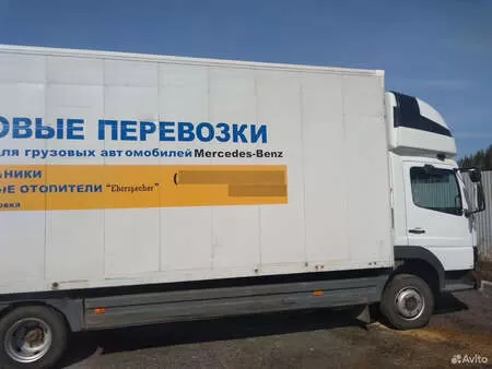 Промтоварный фургон 45 м³ Автобау на Mercedes-Benz Atego, 2002
